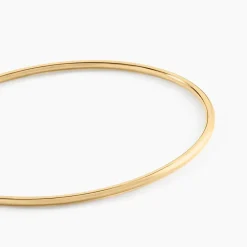 Histoire d'Or Bracelet Jonc Xylina Fil Rond Lisse Or Jaune Discount