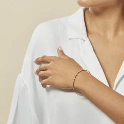 Histoire d'Or Bracelet Jonc Yuriy Fil Flexible Or Jaune Online