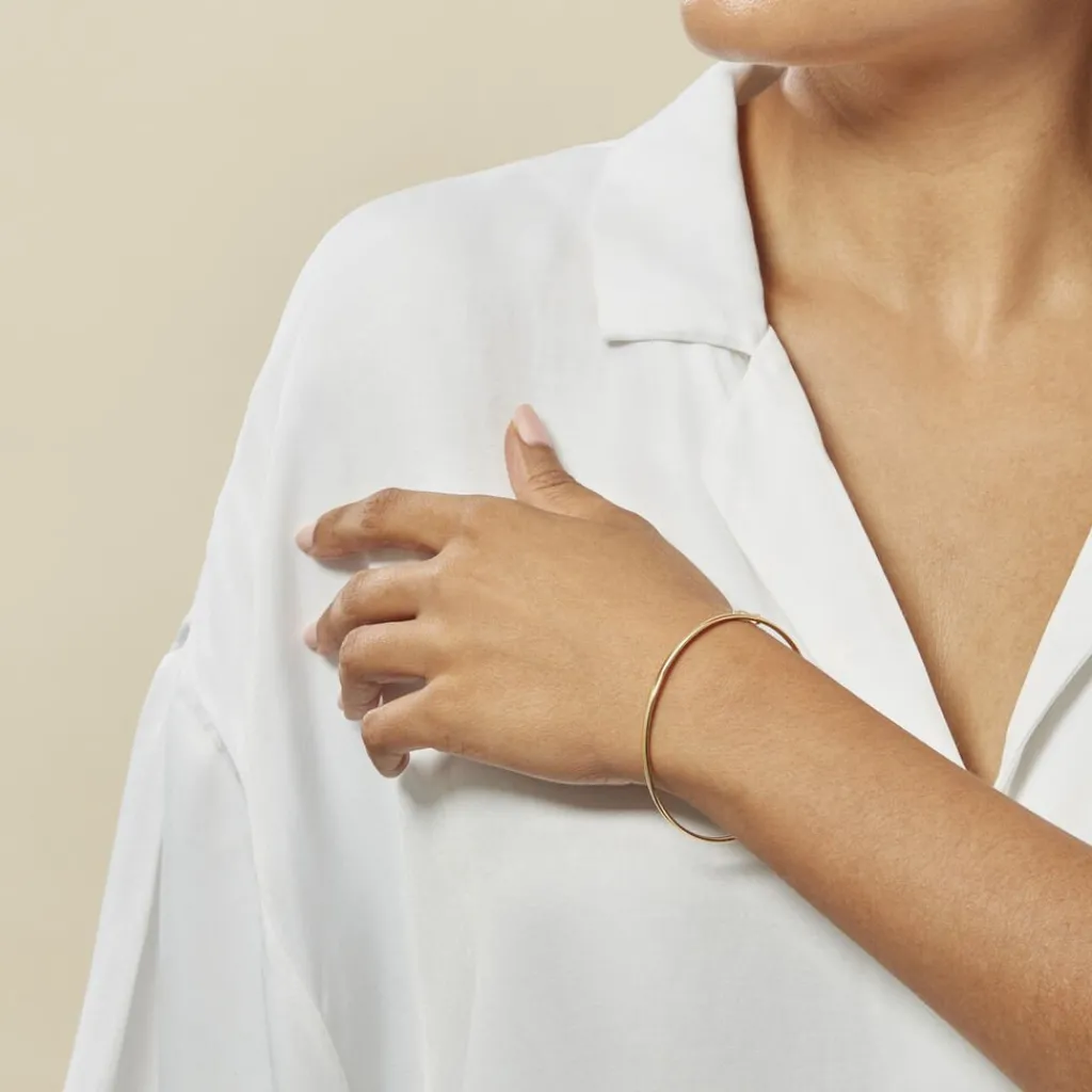 Histoire d'Or Bracelet Jonc Yuriy Fil Flexible Or Jaune Online