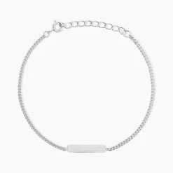 Histoire d'Or Bracelet Jordana Argent Blanc Sale