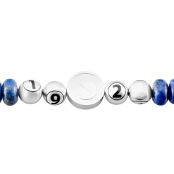 JOURDAN Bracelet 1921 Acier Blanc 艙il De Tigre Hot