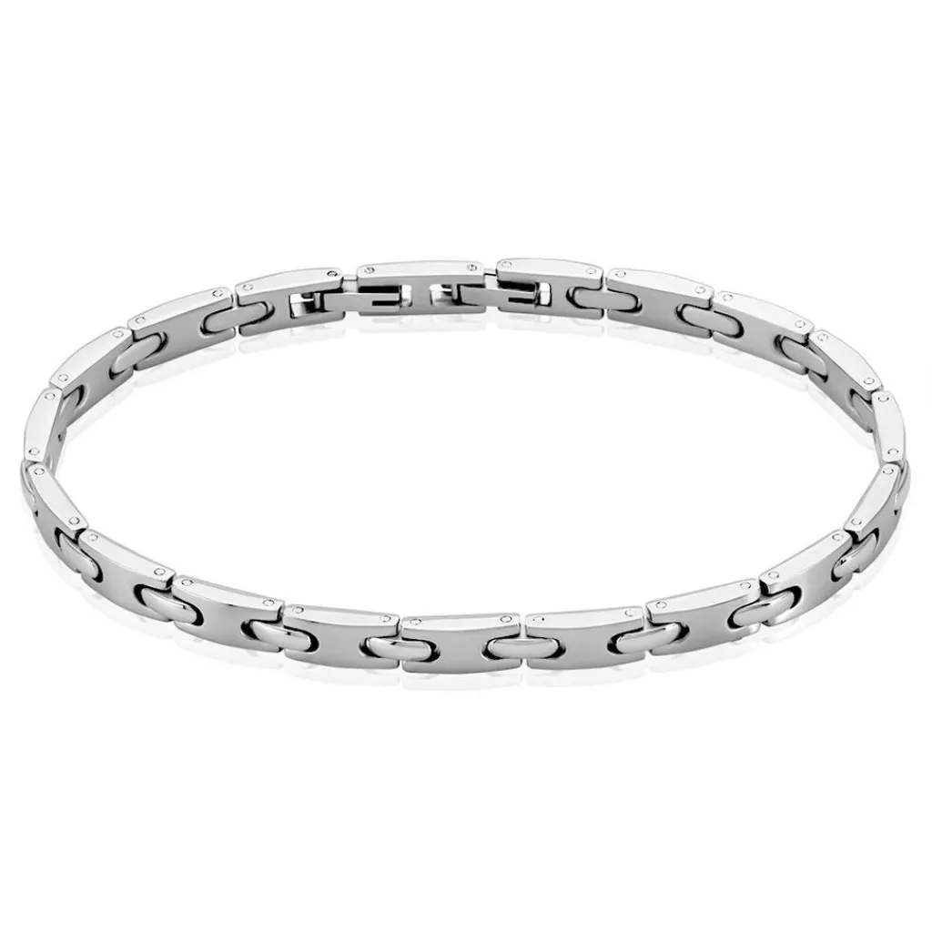 JOURDAN Bracelet Acier Gris Clearance