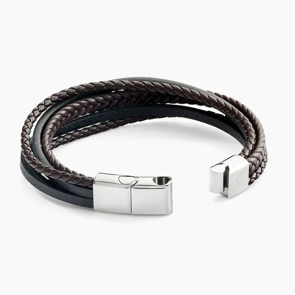 JOURDAN Bracelet Byron Acier Blanc Clearance