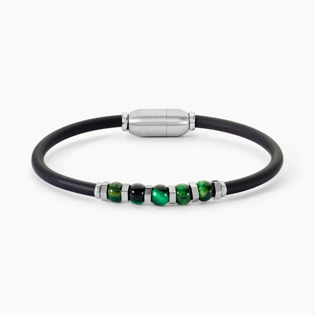 JOURDAN Bracelet Caoutchouc Noir Clearance