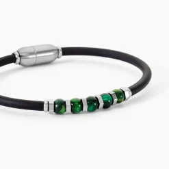 JOURDAN Bracelet Caoutchouc Noir Clearance