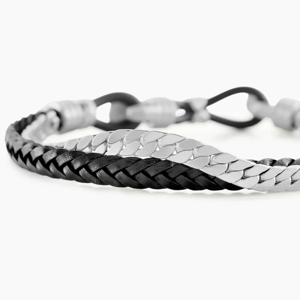 JOURDAN Bracelet Colibri Acier Argenté