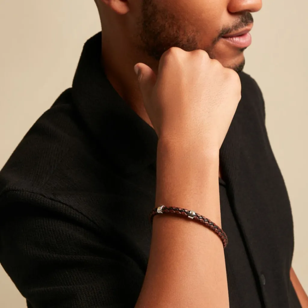 JOURDAN Bracelet Dermot Cuir Discount