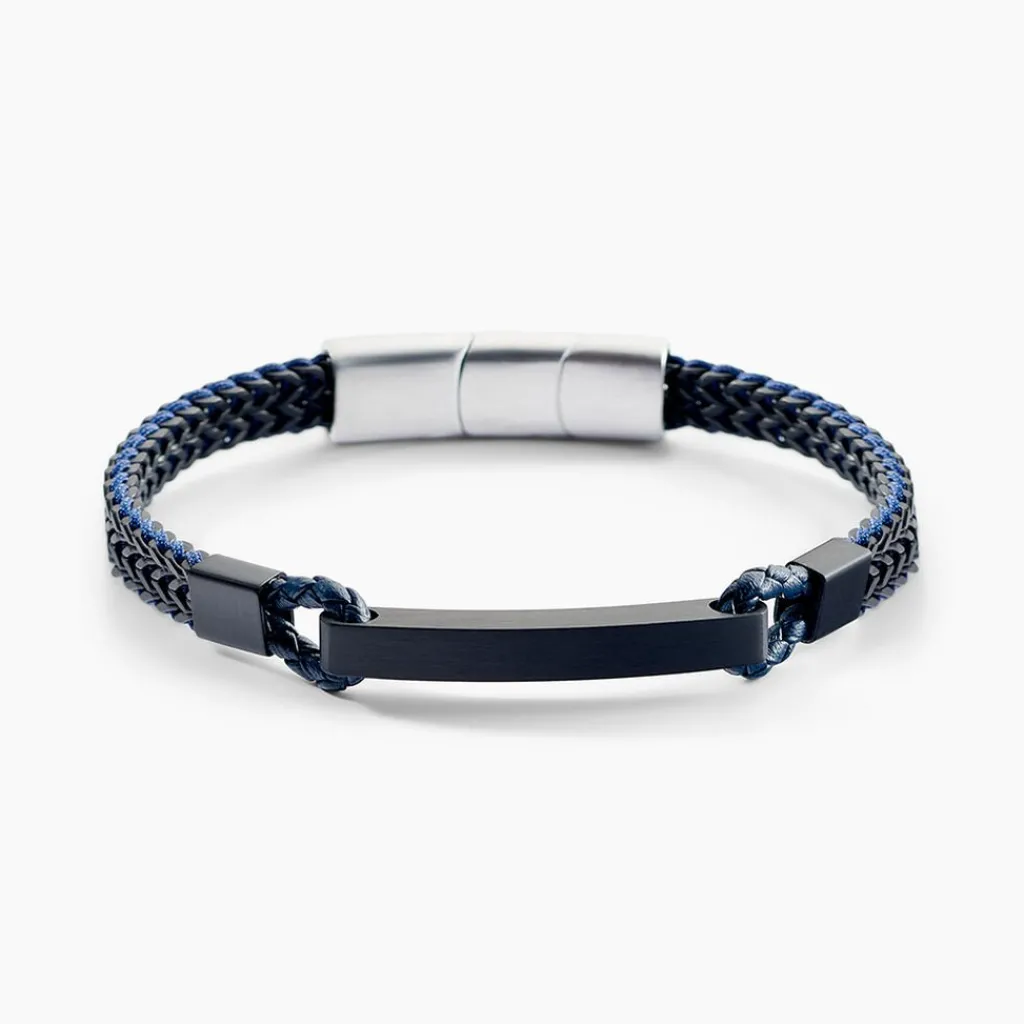 JOURDAN Bracelet Donovan Acier Noir Sale