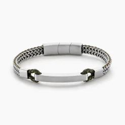 JOURDAN Bracelet Donovan Acier Argenté Hot