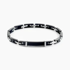 JOURDAN Bracelet Halldor Acier Argenté Sale