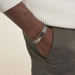 JOURDAN Bracelet Herens Acier Blanc Sale