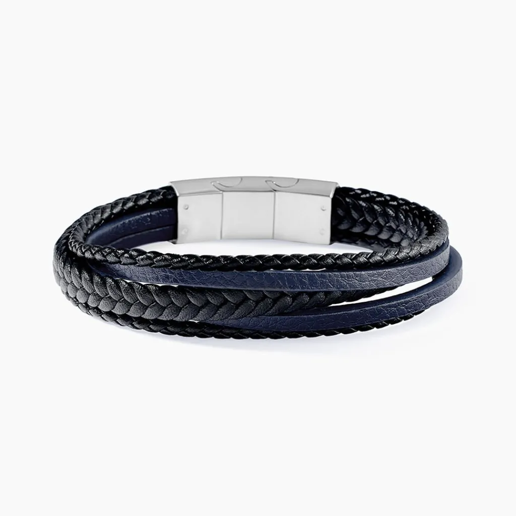JOURDAN Bracelet Homme Byron Acier Argente Online