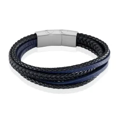 JOURDAN Bracelet Homme Byron Acier Argente Discount
