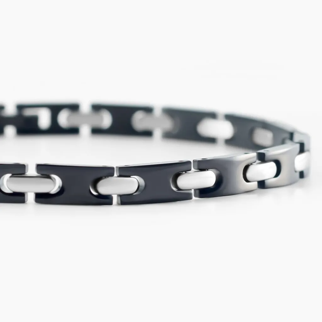 JOURDAN Bracelet Homme Dinema Acier Argente Outlet