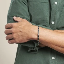 JOURDAN Bracelet Homme Dinema Acier Argente Hot