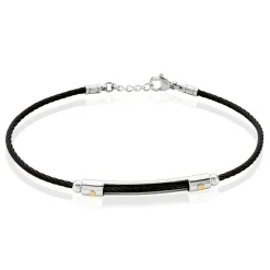 JOURDAN Bracelet Kameo Acier Bicolore New