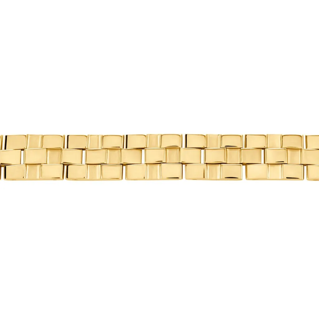 JOURDAN Bracelet Manathan Acier Doré Best