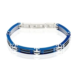 JOURDAN Bracelet Priam Acier acier bicolore Sale