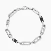 JOURDAN Bracelet Vilo Acier Argenté Clearance