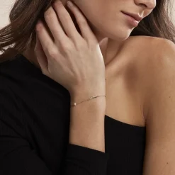 Histoire d'Or Bracelet Juditte Or Jaune Perle De Culture Sale