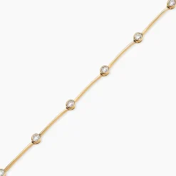 Histoire d'Or Bracelet Kaelig Plaqué Or Jaune Oxyde De Zirconium Online