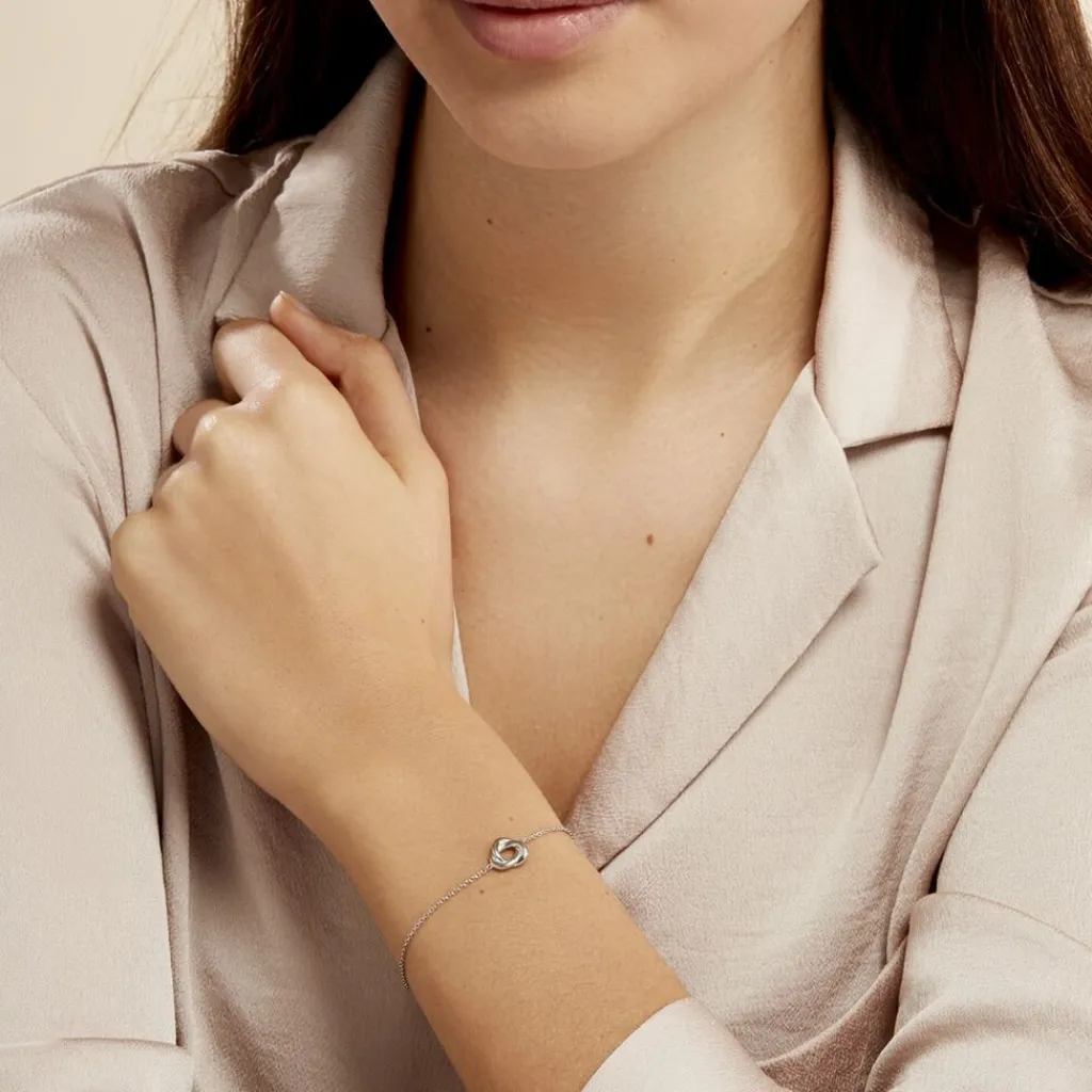 Histoire d'Or Bracelet Kaelya Argent Blanc Hot