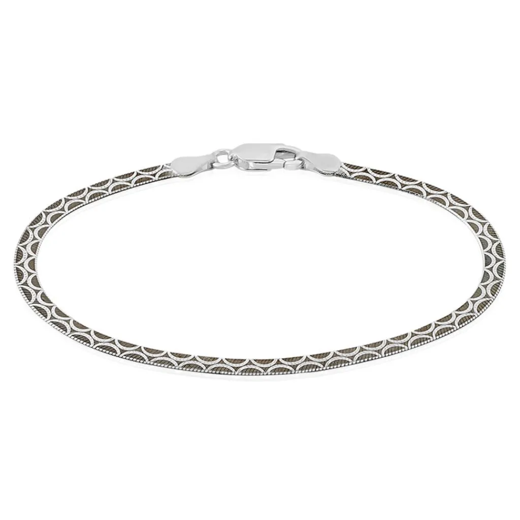 Histoire d'Or Bracelet Kalyane Argent Bicolore Clearance