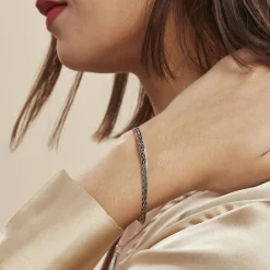 Histoire d'Or Bracelet Kalyane Argent Bicolore Clearance