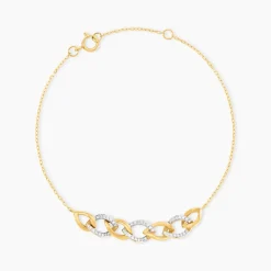 Histoire d'Or Bracelet Khatijah Or Jaune Diamant Clearance