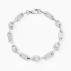 Histoire d'Or Bracelet Kobe Acier Blanc Outlet