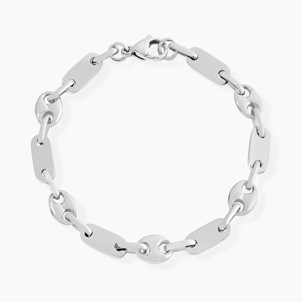 Histoire d'Or Bracelet Kobe Acier Blanc Outlet