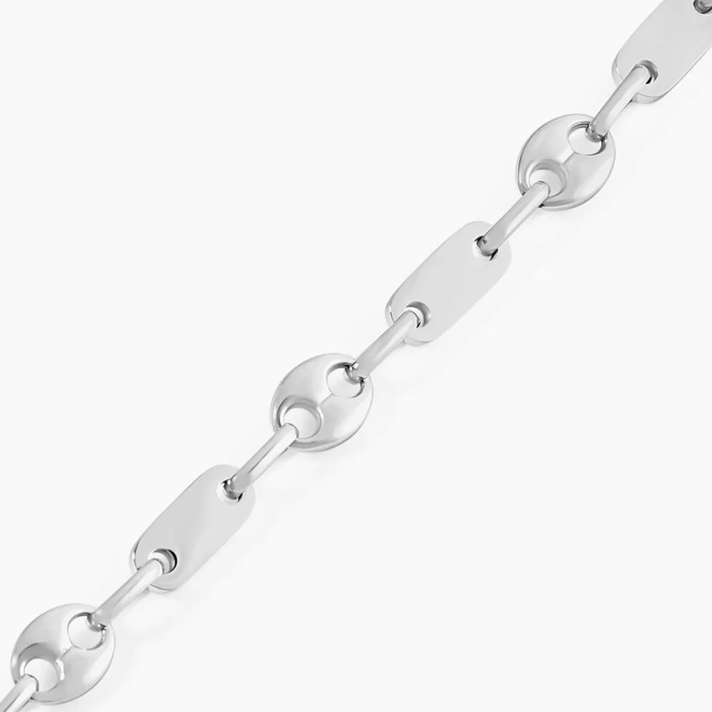 Histoire d'Or Bracelet Kobe Acier Blanc Outlet