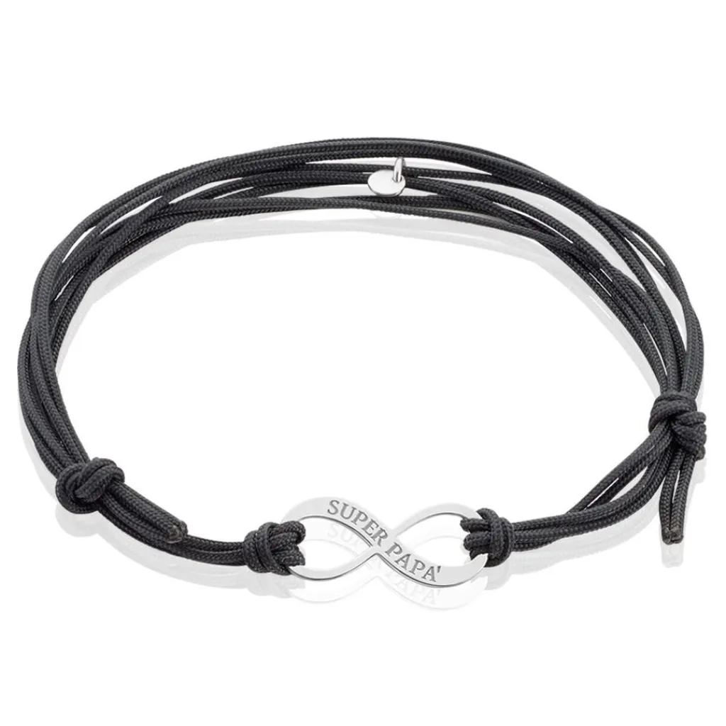 Histoire d'Or Bracelet Kwesi Argent Blanc Discount