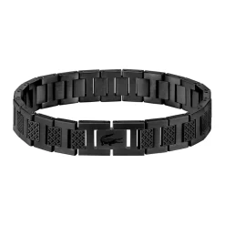 LACOSTE BIJOUX Bracelet Lacoste Metropole Acier Noir Sale
