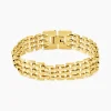 Histoire d'Or Bracelet Lady Code Acier Jaune Sale