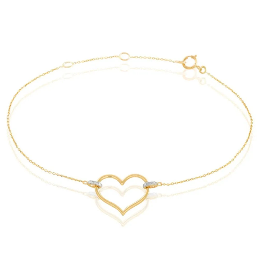 Histoire d'Or Bracelet Laila Or Jaune Diamant Sale