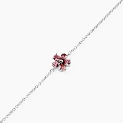 Histoire d'Or Bracelet Lalla Argent Blanc Pierre D'imitation Sale