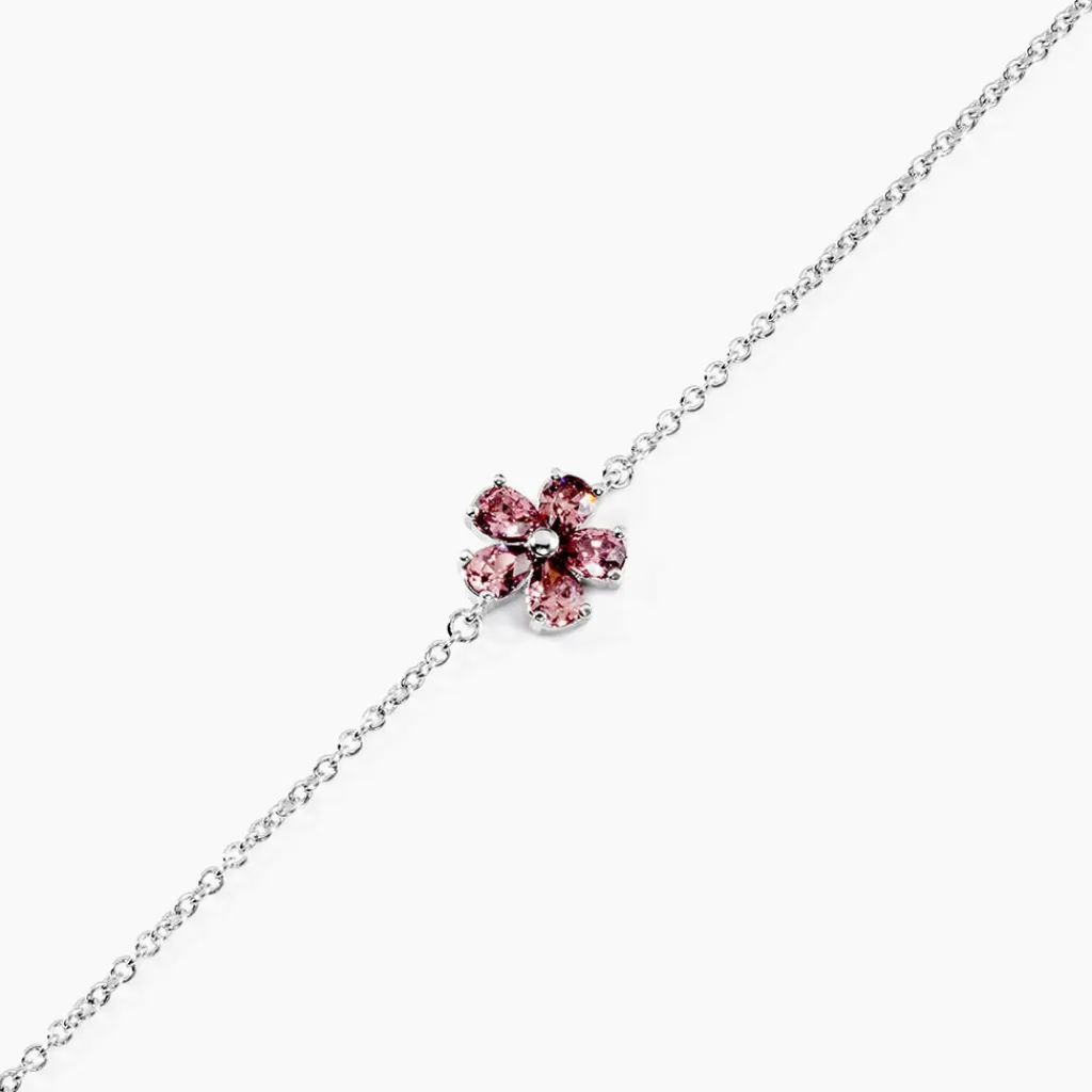 Histoire d'Or Bracelet Lalla Argent Blanc Pierre D'imitation Sale