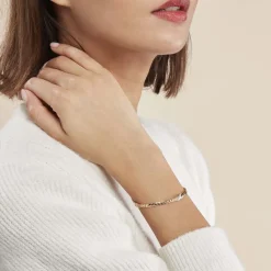 Histoire d'Or Bracelet Lamyae Plaqué Or Jaune Oxyde De Zirconium Clearance