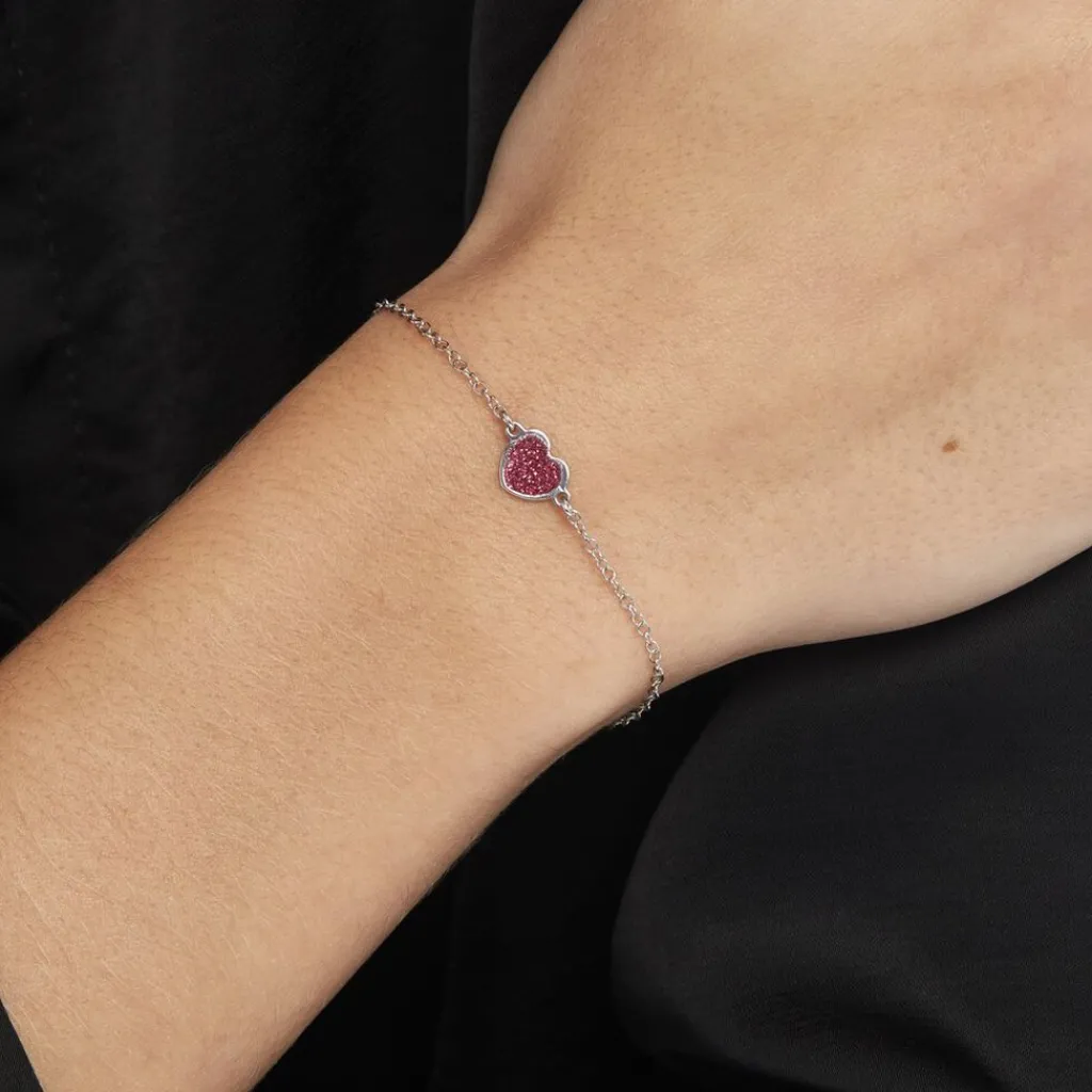 Histoire d'Or Bracelet Lara Argent Blanc