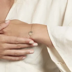 Histoire d'Or Bracelet Laurina Plaqué Or Jaune Oxyde De Zirconium