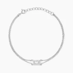 Histoire d'Or Bracelet Laurine Argent Blanc Oxyde De Zirconium Online