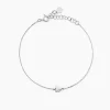 Histoire d'Or Bracelet Leandra Argent Blanc New