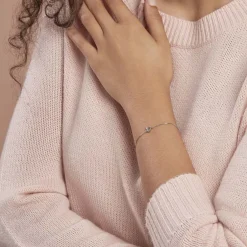 Histoire d'Or Bracelet Leandra Argent Blanc New