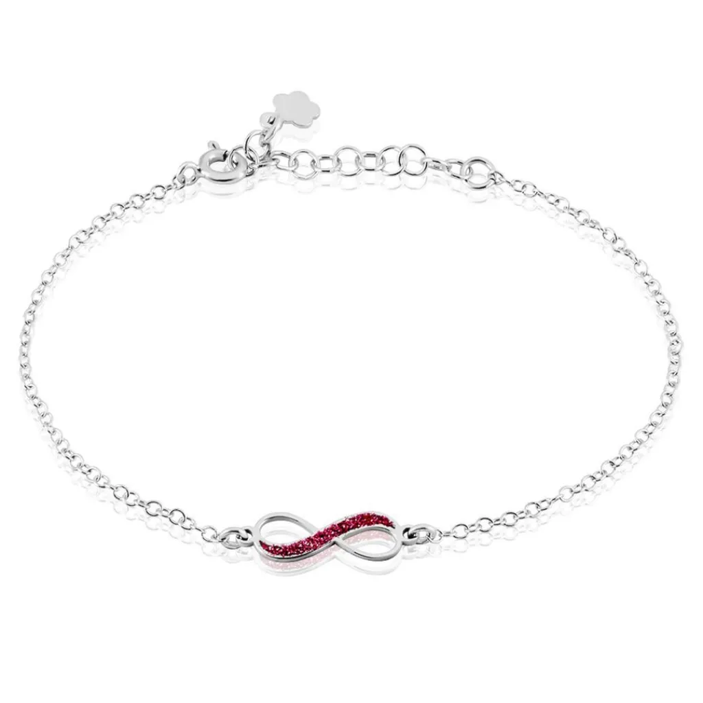 Histoire d'Or Bracelet Leevi Argent Blanc Clearance