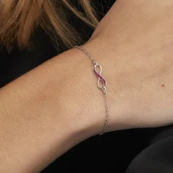 Histoire d'Or Bracelet Leevi Argent Blanc Clearance