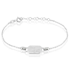 Histoire d'Or Bracelet Lenus Argent Oxydes De Zirconium Outlet