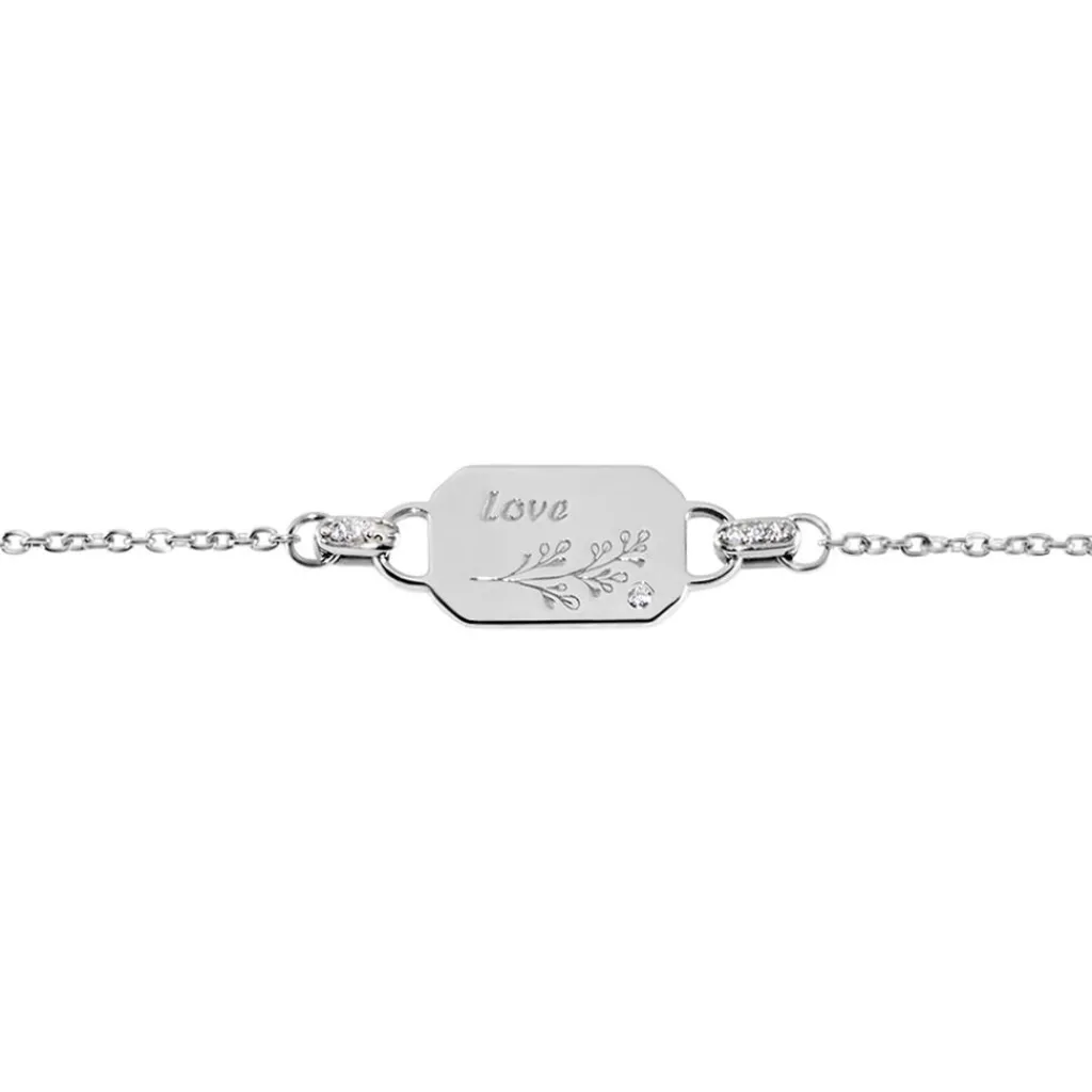 Histoire d'Or Bracelet Lenus Argent Oxydes De Zirconium Outlet