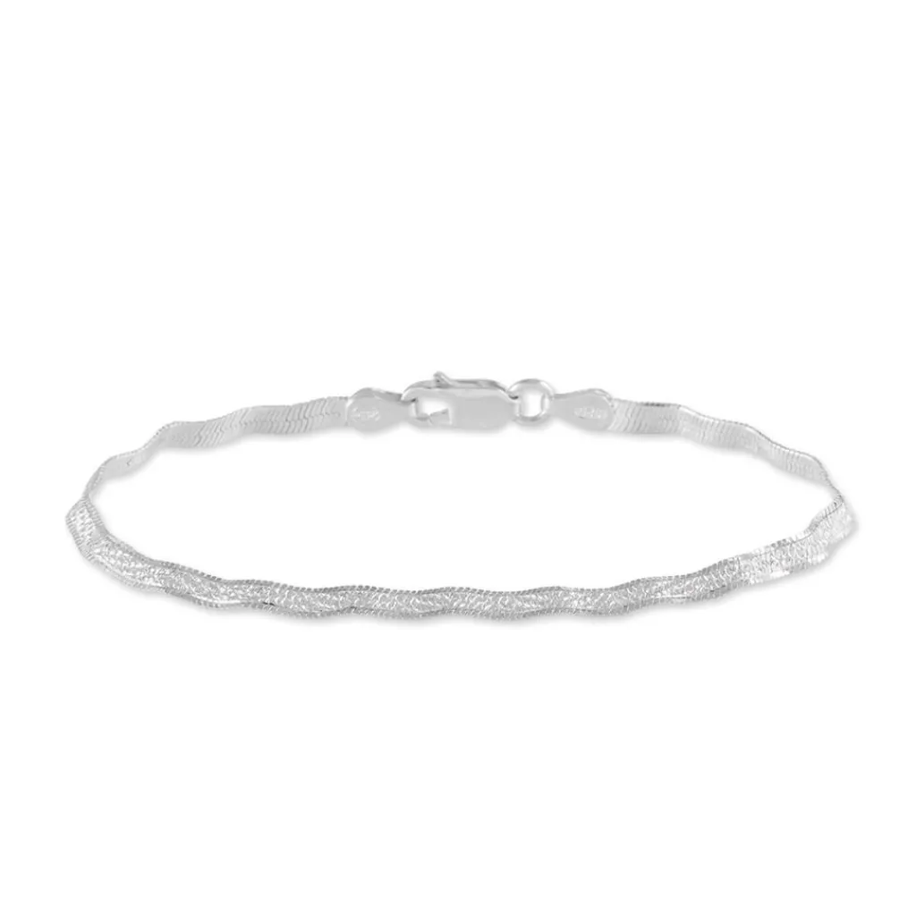 Histoire d'Or Bracelet Leonte Argent Blanc