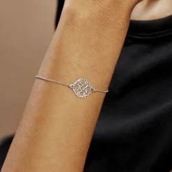 Histoire d'Or Bracelet Lev argent blanc Online